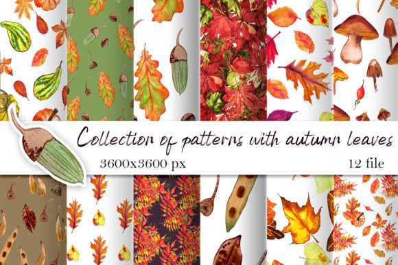 h1Watercolor Autumn Digital Paper for Creative Sellers and Illustrationsh1