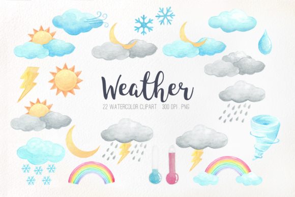 h1Watercolor Weather Clipart: A Designer’s Honest Review for Real Client Projects/h1