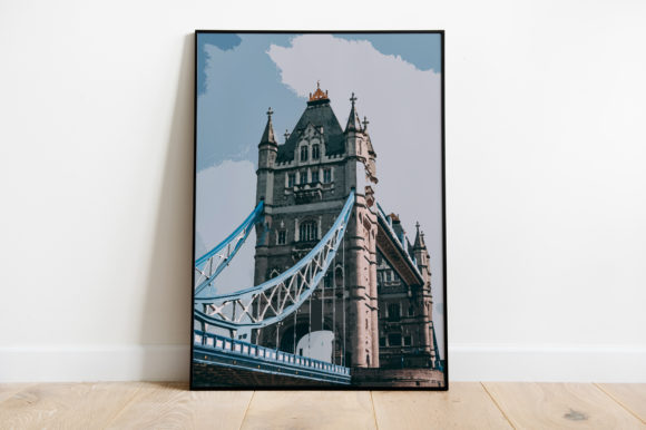 London Bridge Watercolor Illustrations for Crafters & Handmade Sellers