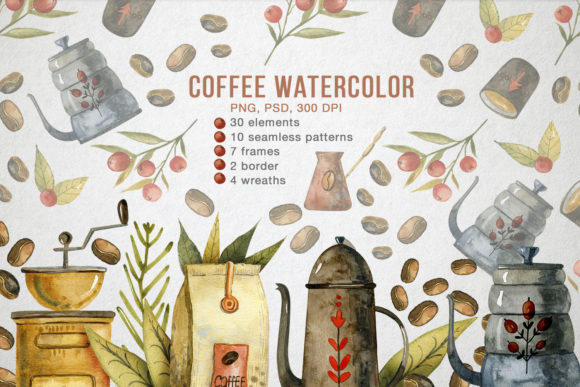 Watercolor Coffee Illustrations: A Designer’s Real-World Review for Client Projects