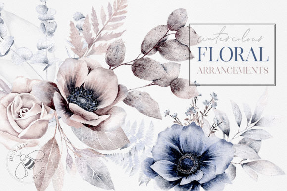 Watercolor Flower Arrangements Florals Review
